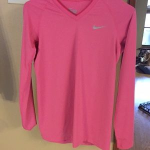 Nike pro combat long sleeve top